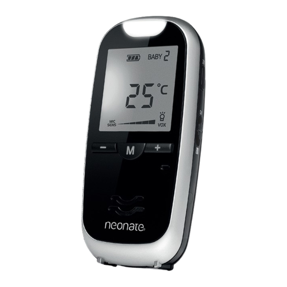 Neonate BU-65D Quick Manual
