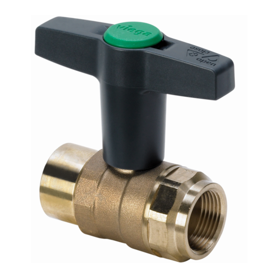 Viega 2275.2 Instructions For Use Manual