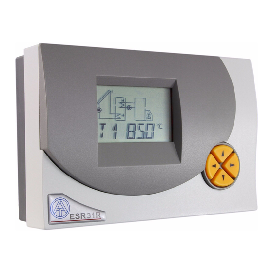 Technische Alternative ESR 31 Series Operation & Installation Instructions