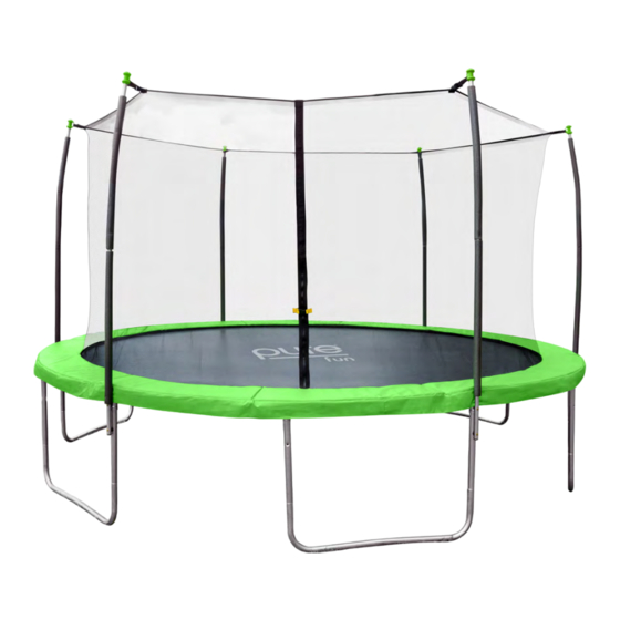 Pure Fun DURA-BOUNCE 12FT Product Manual