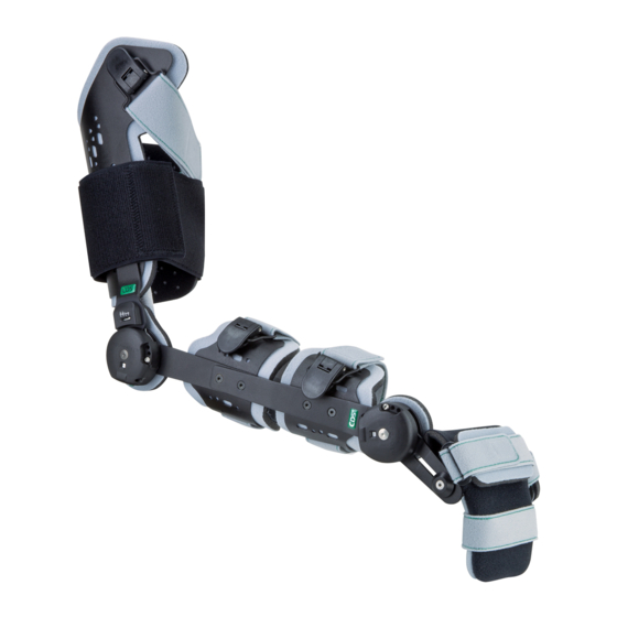 Albrecht Combination Brace CDS Elbow/Wrist User Instructions