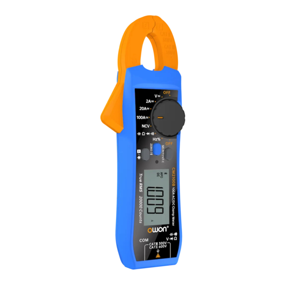 Owon CM2100 User Manual