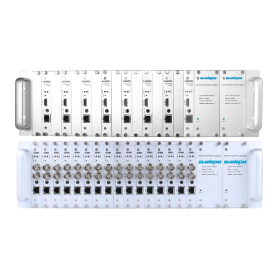 User Manuals: Irenis BLANKOM h.264 IP Streamer Encoder