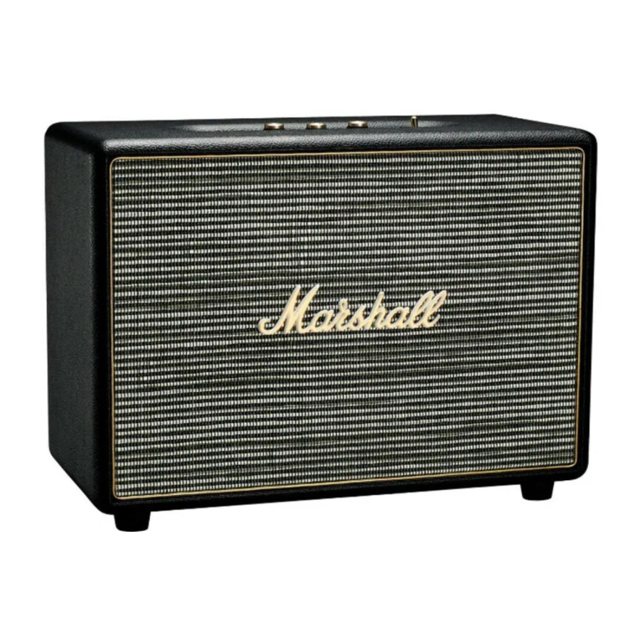 Marshall Woburn - Active Stereo Loudspeaker Manual