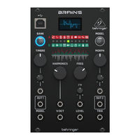 Behringer BRAINS Quick Start Manual