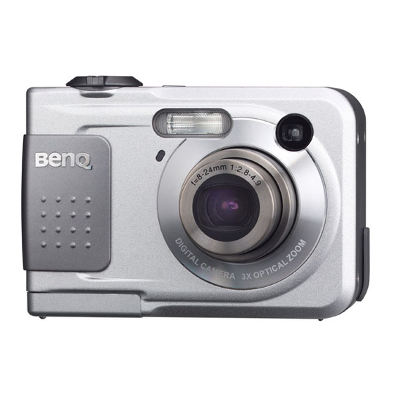 BenQ DC C62 Digital Camera Manuals