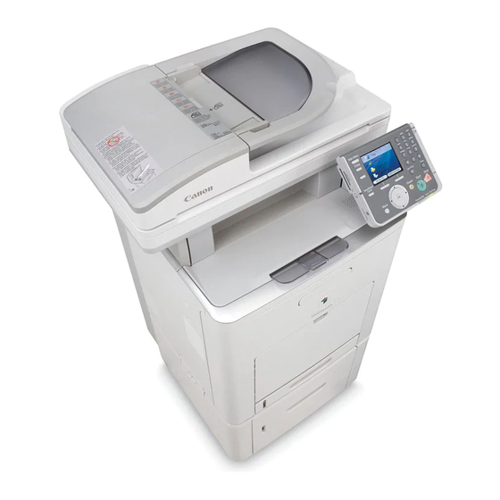 Canon Color imageRUNNER C1030 Starter Manual