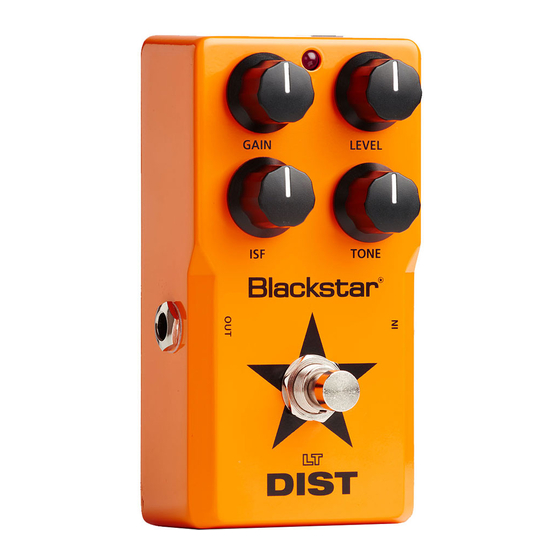 Blackstar LT-DIST Owner's Manual