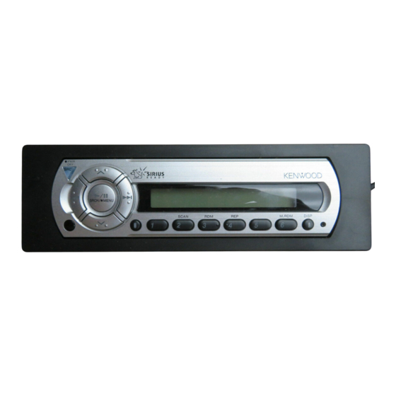 Kenwood FM MODULATOR SYSTEM KCA-R70FM Instruction Manual