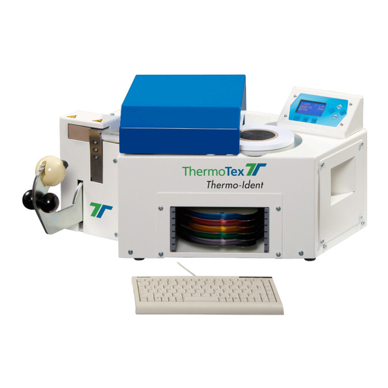 ThermoTex Thermo-Ident 1 Operating Manual