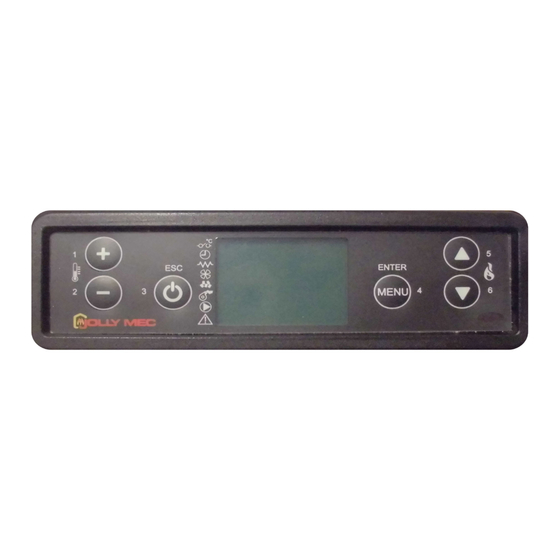 Jolly Mec Control Display Remote Manuals