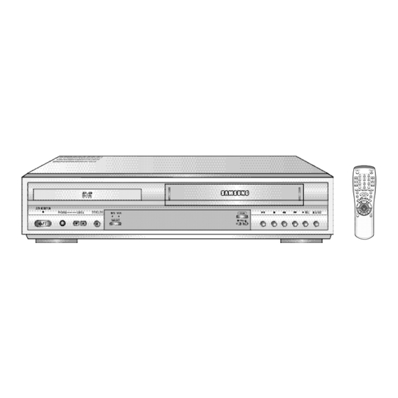 Samsung SV-DVD1 Instruction Manual