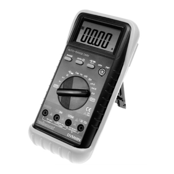 Velleman DVM68N User Manual