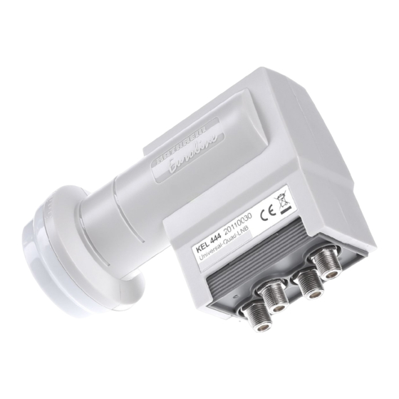 Kathrein Euroline KEL 444 Manual
