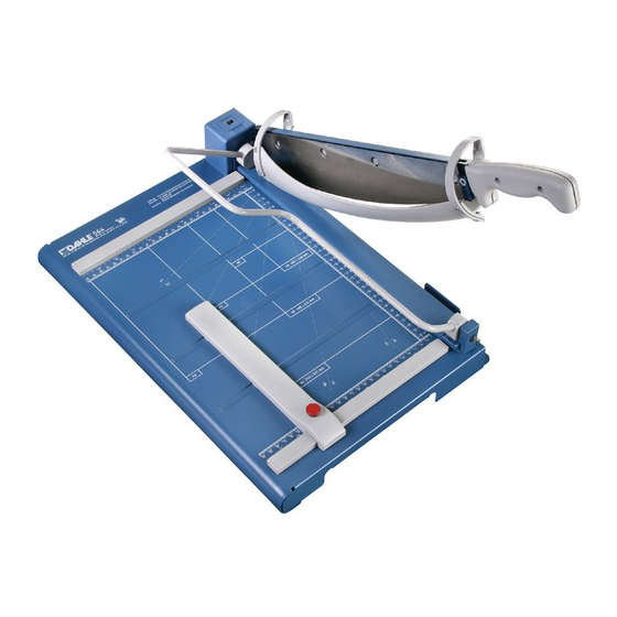 Dahle 564 Instructions Manual