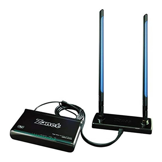 Zonet ZSR9104WE User Manual