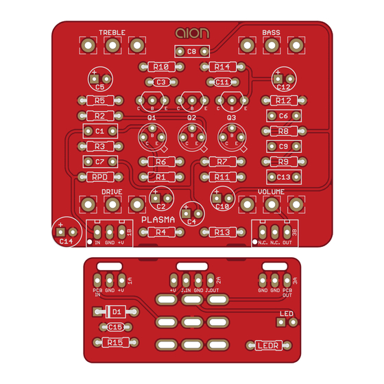 aion PLASMA VINTAGE DRIVE Manual