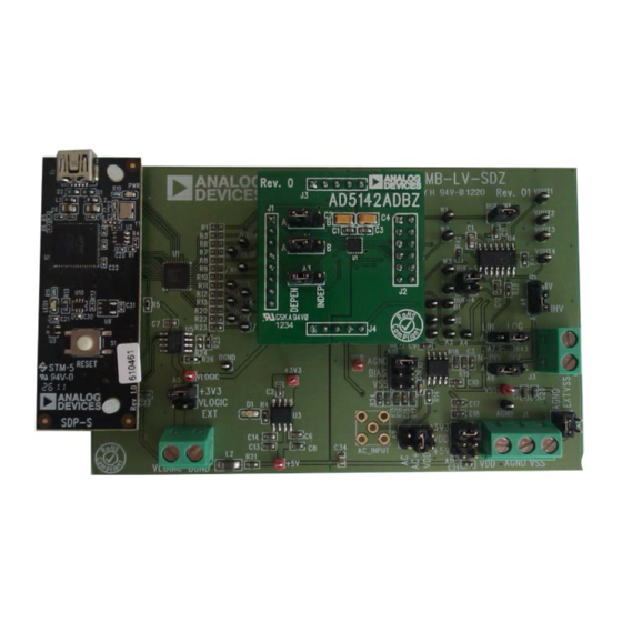 Analog Devices EVAL-AD5142ADBZ User Manual