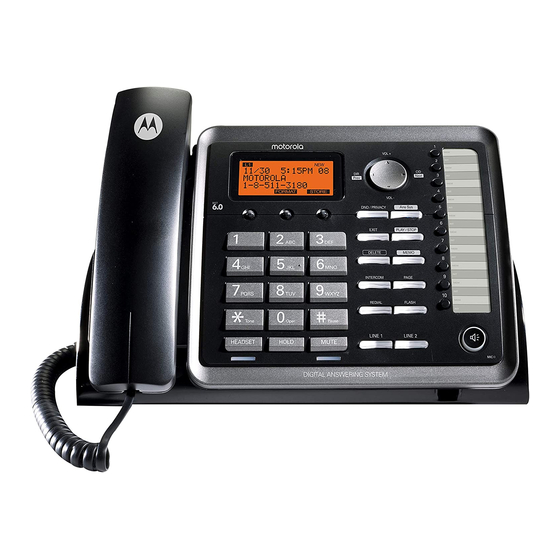 Motorola ML25255 Quick Start Manual