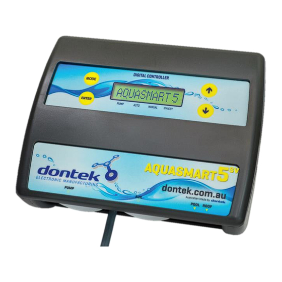 Dontek AQUASMART 5 SV Instruction Manual
