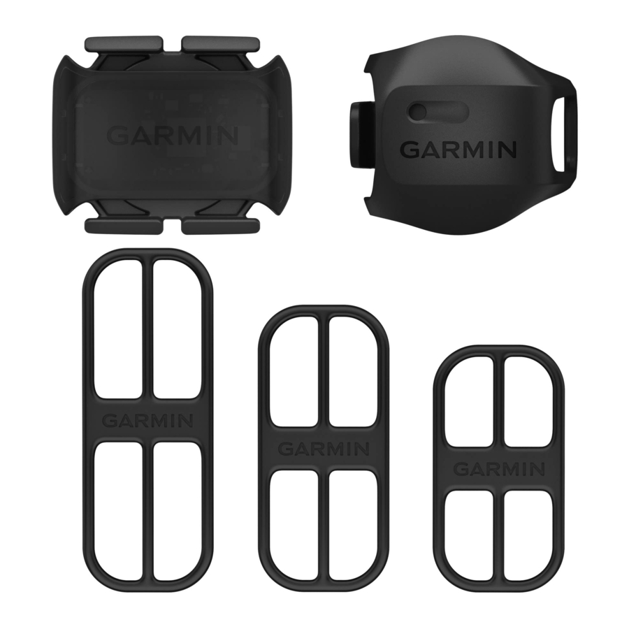 Garmin SPEED SENSOR 2, CADENCE SENSOR 2 Manual