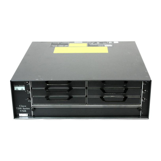 Cisco 7206 - VXR Router Configuration Manual
