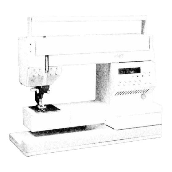 Pfaff Creative 1467A Instruction Book