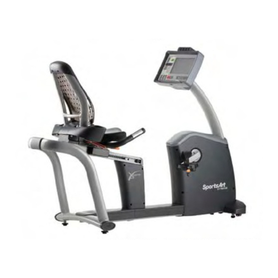 SportsArt Fitness C580R Repair Manual
