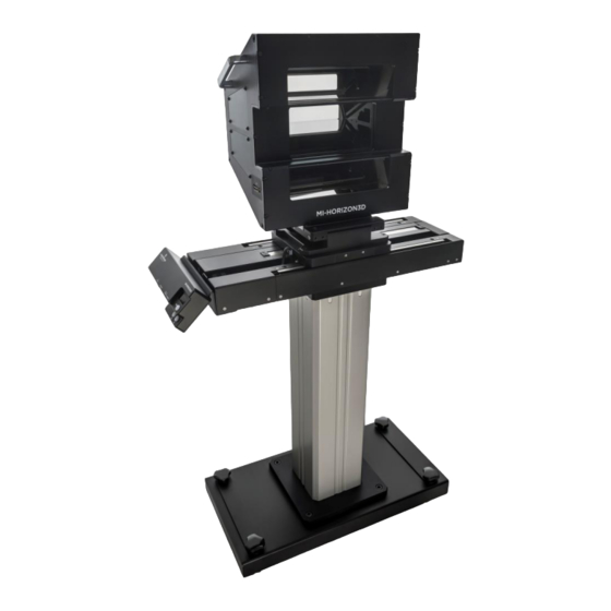 Master Image HORIZON3D Installation & Operation Instructions