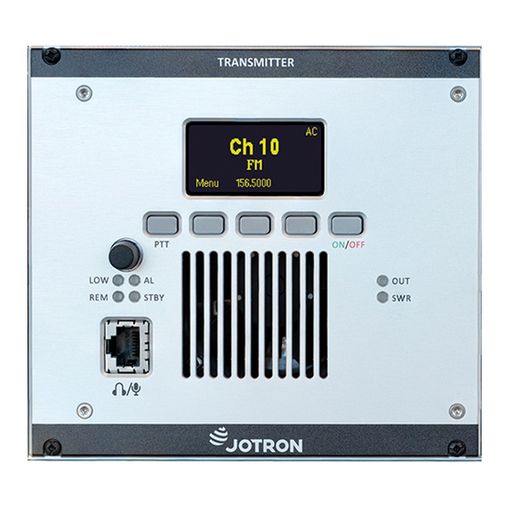 jotron TR-7750C Operator's Manual