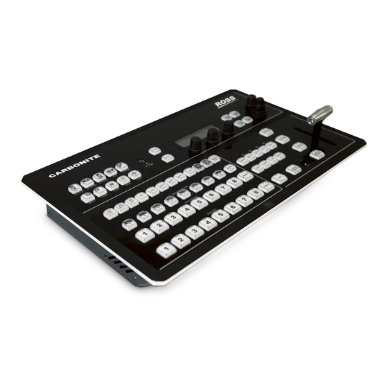 Ross Carbonite Series Setup Manual