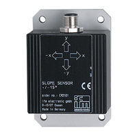 IFM Electronic Ecomat 100 CR2102 Device Manual