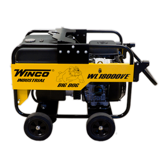 Winco WL18000VE-03/A Installation & Operator's Manual