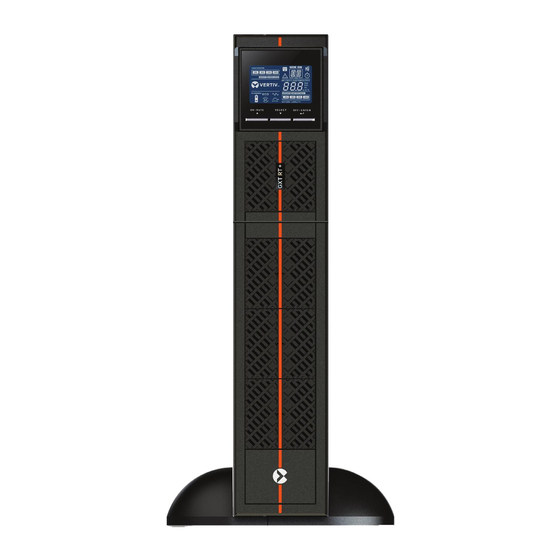 Vertiv LIEBERT GXT RT Series Quick Installation Manual