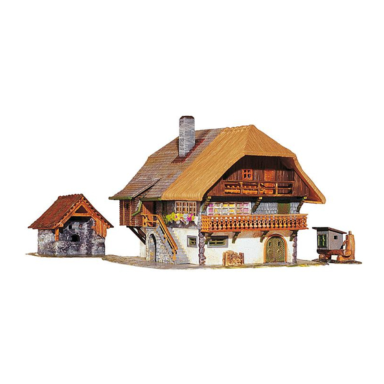 Faller BLACK FOREST FARMHOUSE Manual