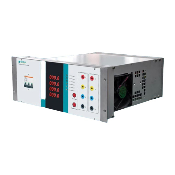 Ponovo PAC60Bi Simulation Amplifier Manuals