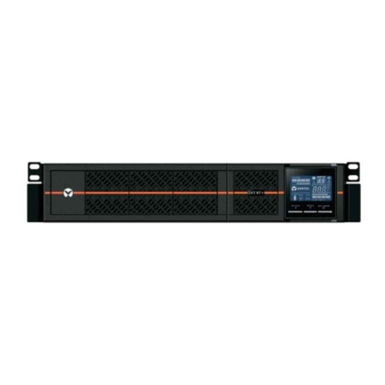 Vertiv Liebert GXT RT Series Quick Installation Manual