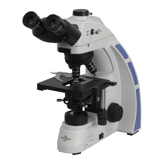 Accu-Scope EXC-350-PH Manual