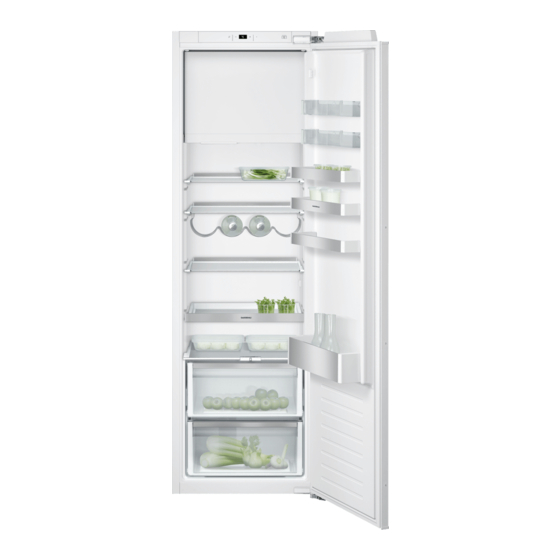 Gaggenau RT282306 User Manual