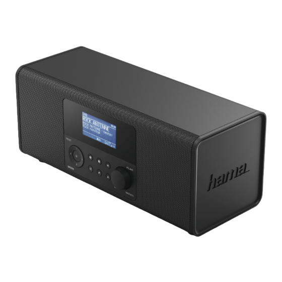 Hama DIR3020BT Quick Manual
