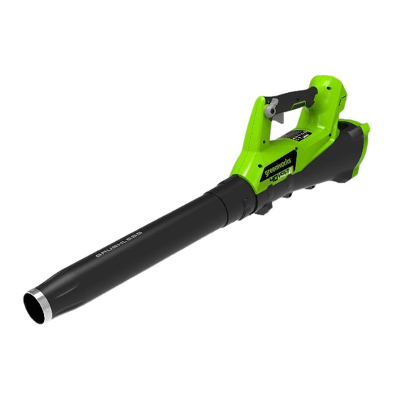 GreenWorks BA40L210 Operator's Manual