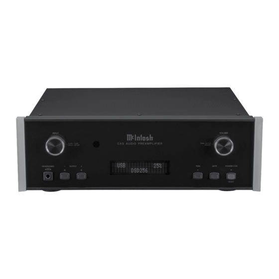 McIntosh C49 Owner's Manual