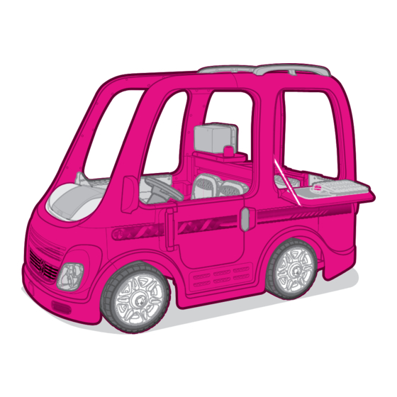 Fisher-Price Barbie POWER WHEELS GMF65 Manuals