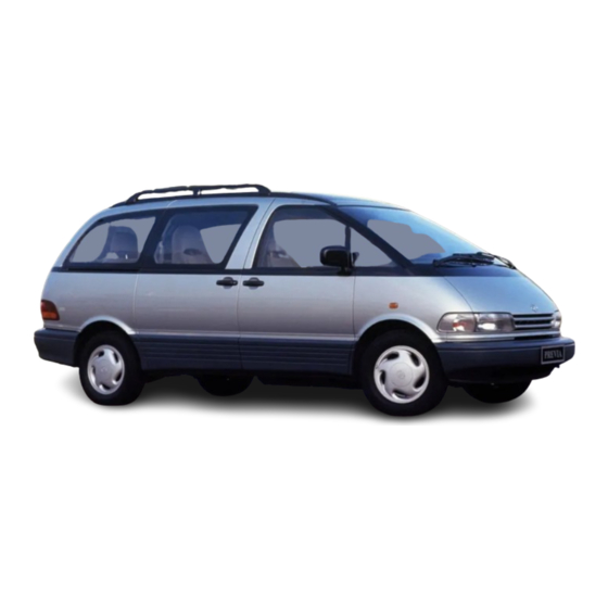 Toyota Previa 1992 Manuals