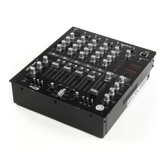Reloop RMX-40 BPM Operation Manual
