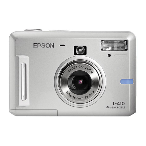 Epson PhotoPC L-410 Product Information Manual