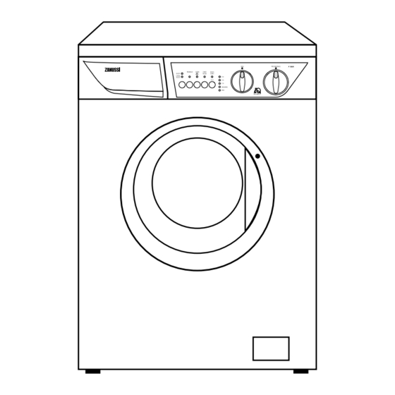 Zanussi F 1025 User Manual