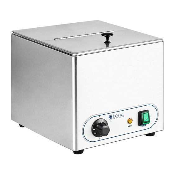 Royal Catering RCHW-1000 User Manual