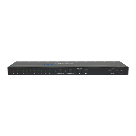 PureTools PT-SP-HD18D User Manual