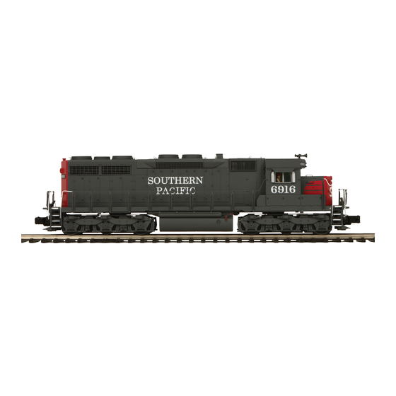 MTHTrains Premier SD35 Diesel Engine Manuals